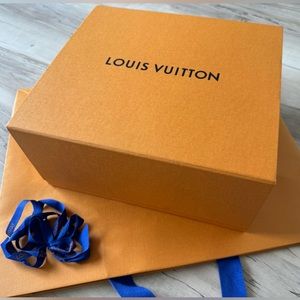 louis vuitton gift box and bag